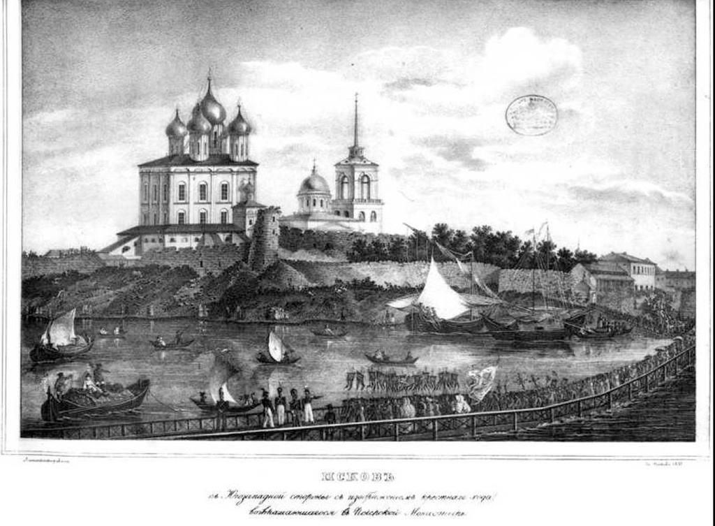 Рисунки города пскова