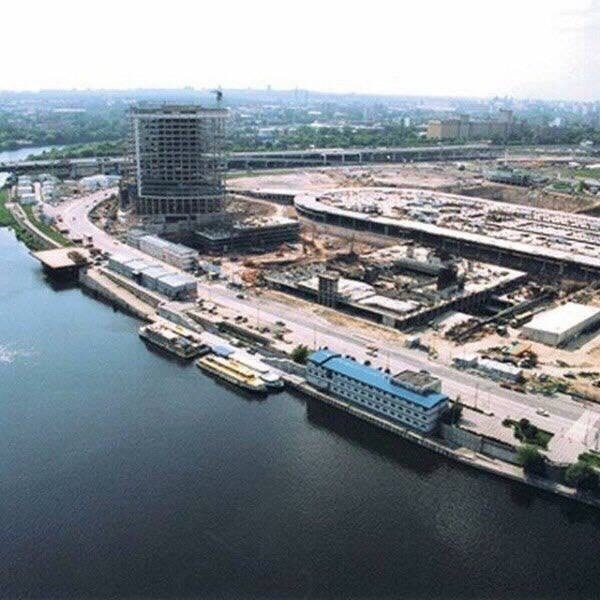 Москва сити до строительства