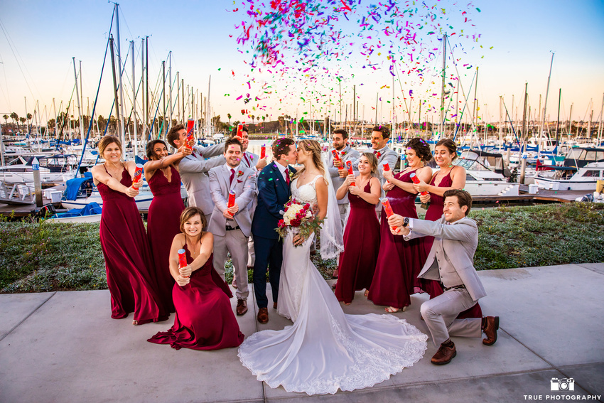 wedding reception harbor island