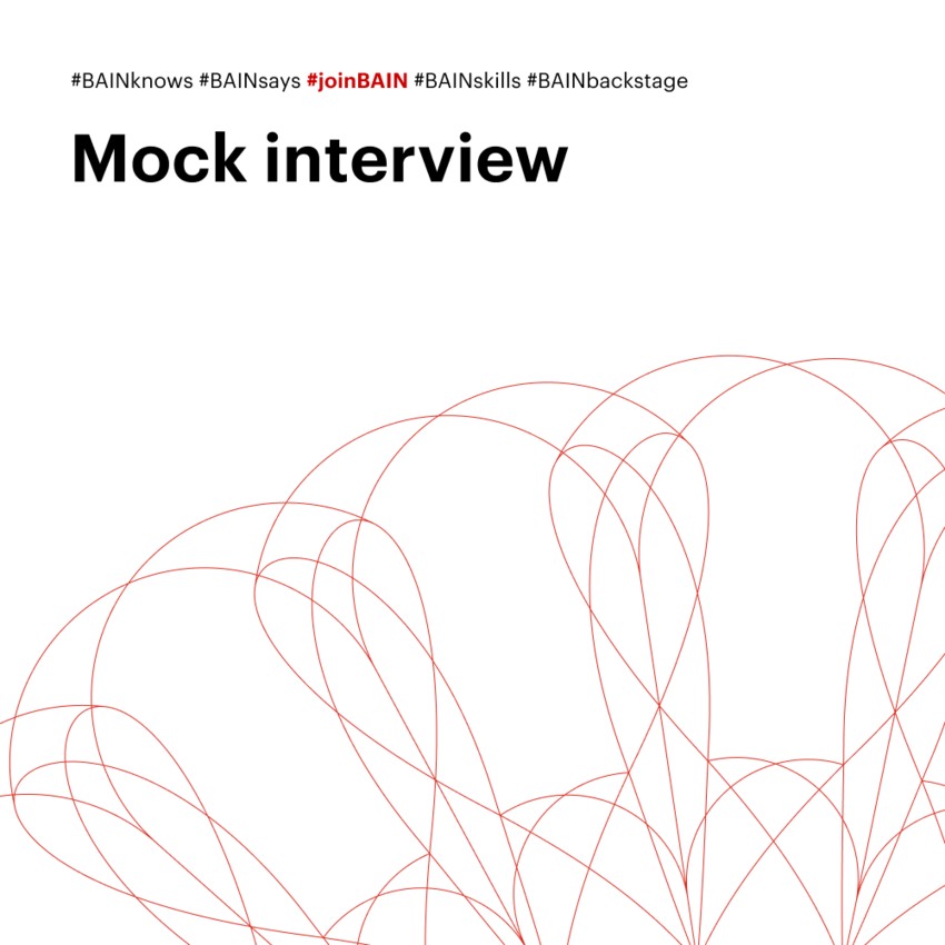 Mock interview  1